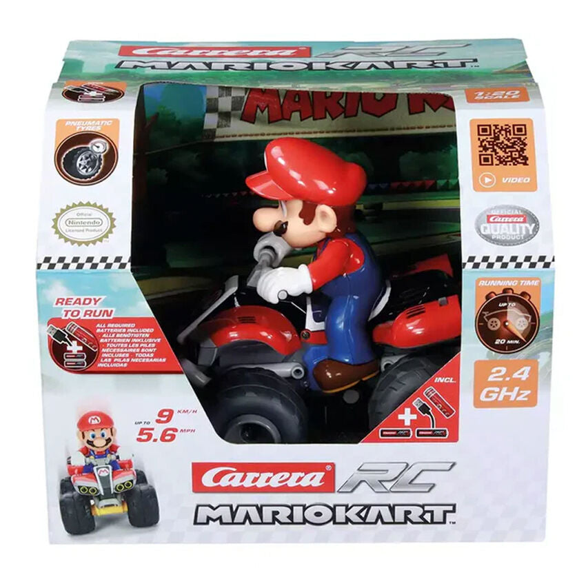 Mario Kart Mario Radio Controlled motor Quad Nerdscape