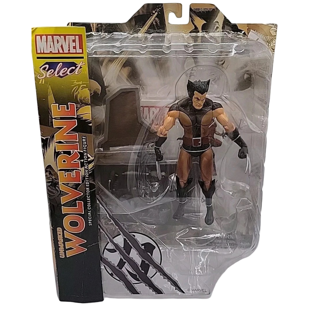 Marvel Select Wolverine Unmask figure 18cm Nerdscape