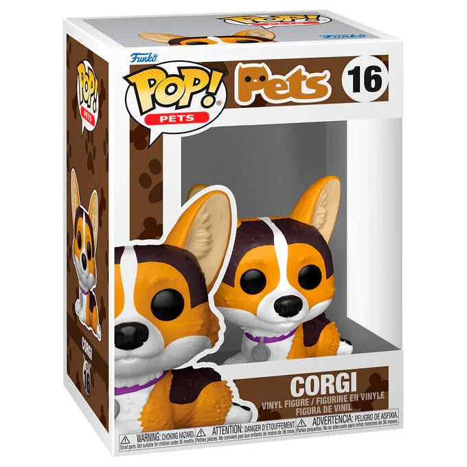 Funko Pop! Pets Corgi - Figura da Collezione Vinyl Nerdscape