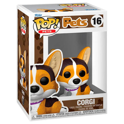 Funko Pop! Pets Corgi - Figura da Collezione Vinyl Nerdscape