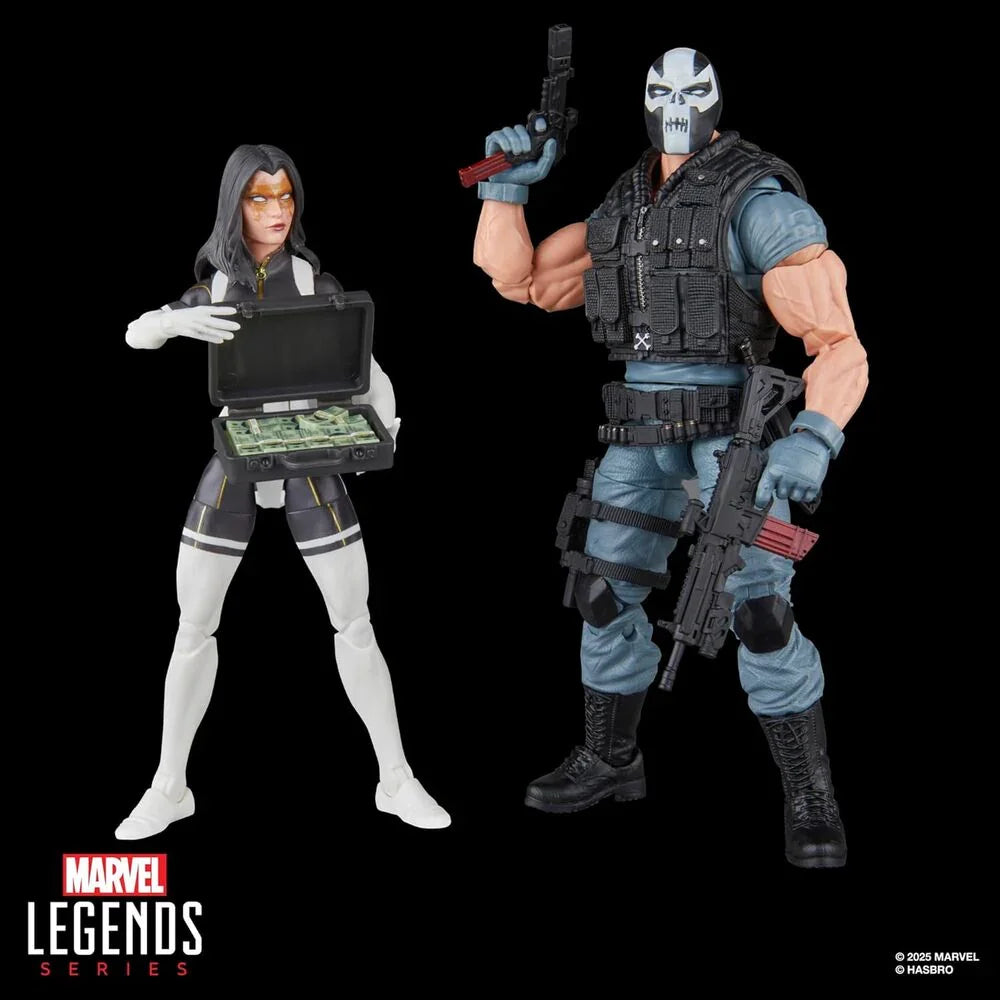 Marvel Legends Madame Masque & Crossbones Serie Super Villains - Figura da Collezione Nerdscape Nerdscape