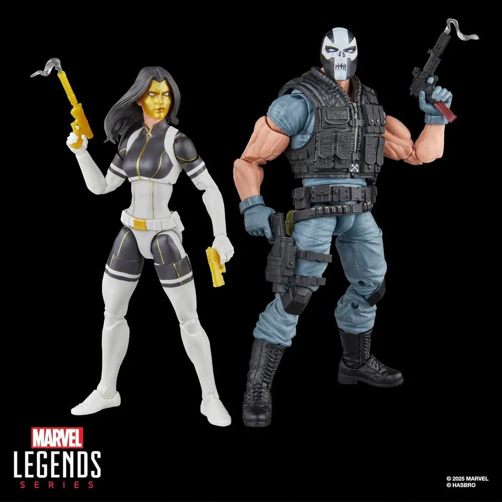 Marvel Legends Madame Masque & Crossbones Serie Super Villains - Figura da Collezione Nerdscape Nerdscape