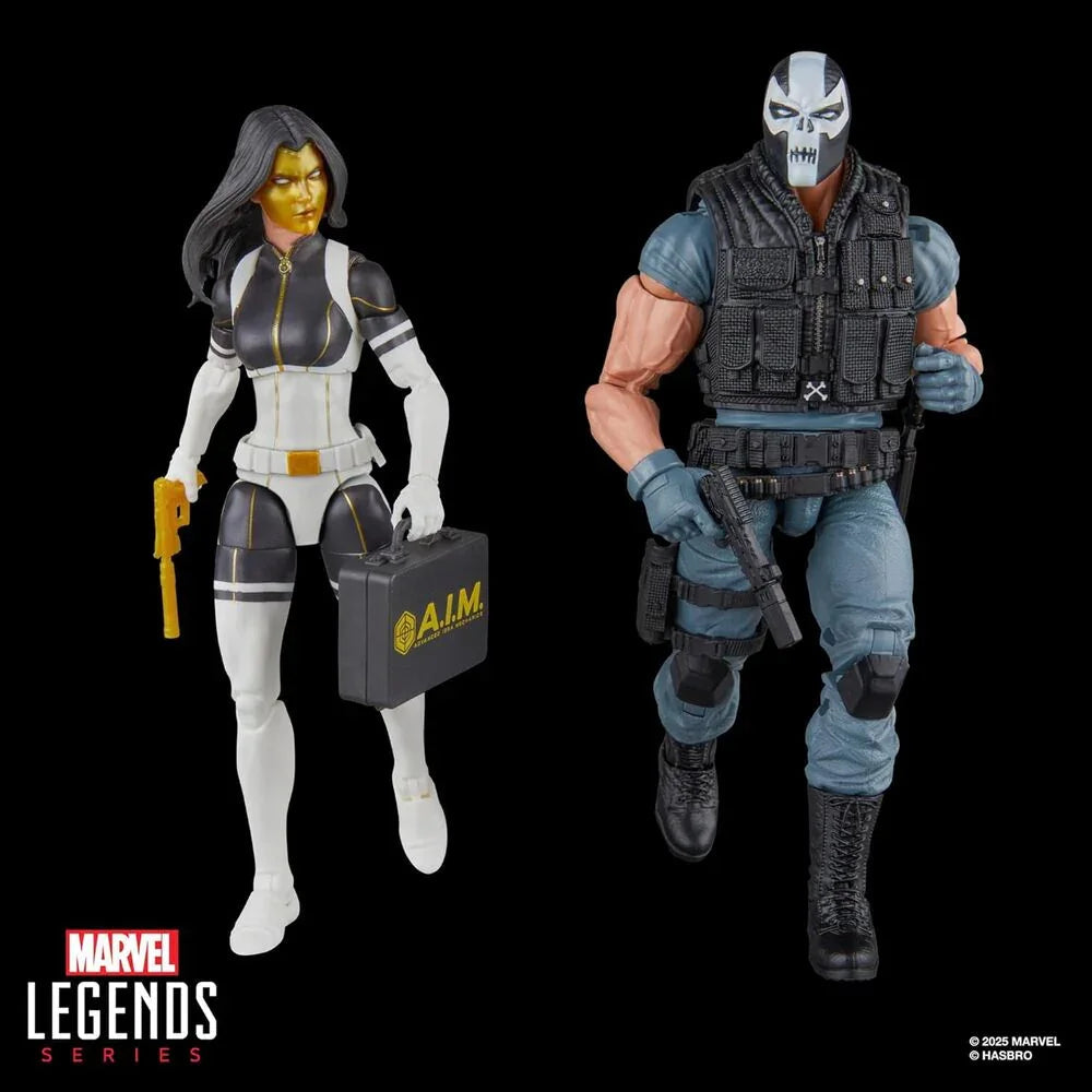 Marvel Legends Madame Masque & Crossbones Serie Super Villains - Figura da Collezione Nerdscape Nerdscape