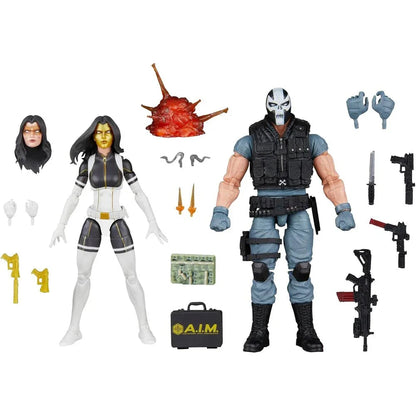 Marvel Legends Madame Masque & Crossbones Serie Super Villains - Figura da Collezione Nerdscape Nerdscape