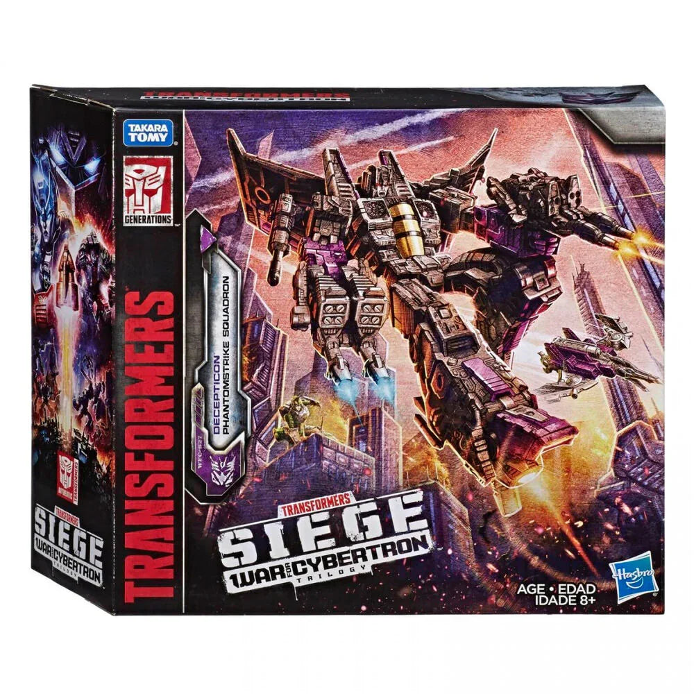 Transformers Decepticon Phantomstrike Squadron War For Cybertron - Figura da Collezione - Nerdscape Nerdscape
