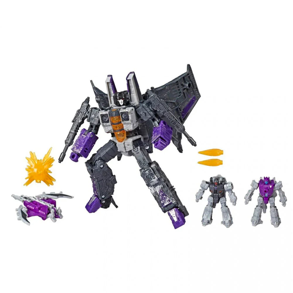 Transformers Decepticon Phantomstrike Squadron War For Cybertron - Figura da Collezione - Nerdscape Nerdscape