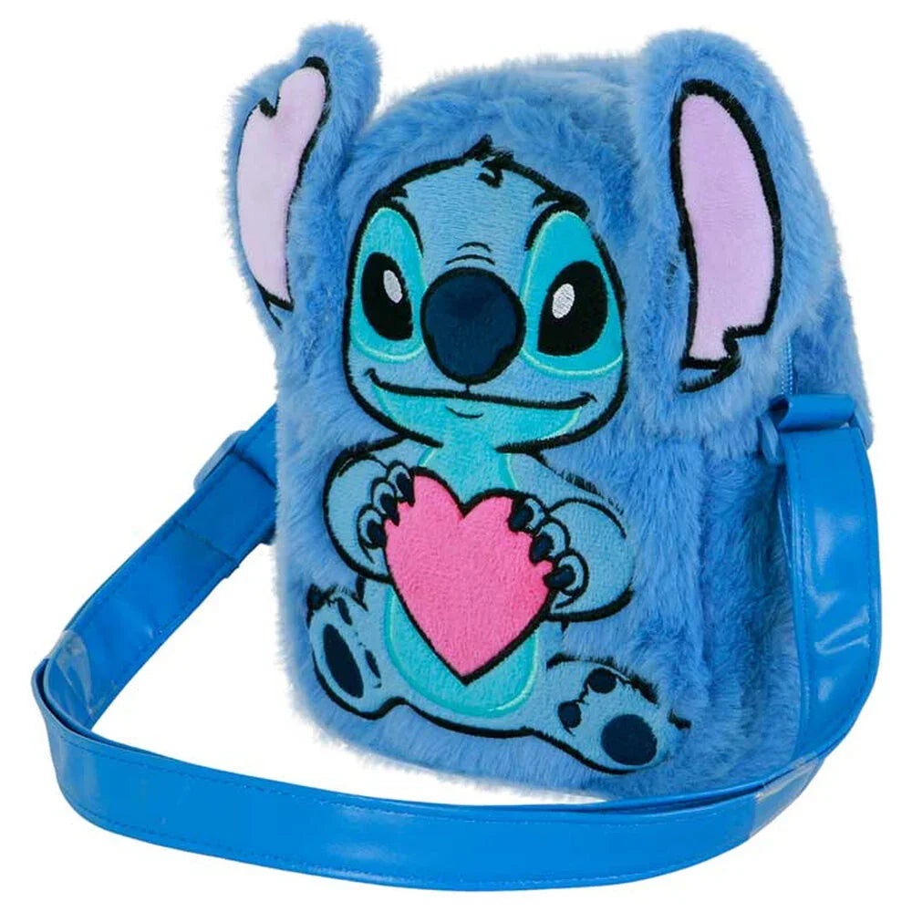 Disney Stitch Heart Plush bag Nerdscape