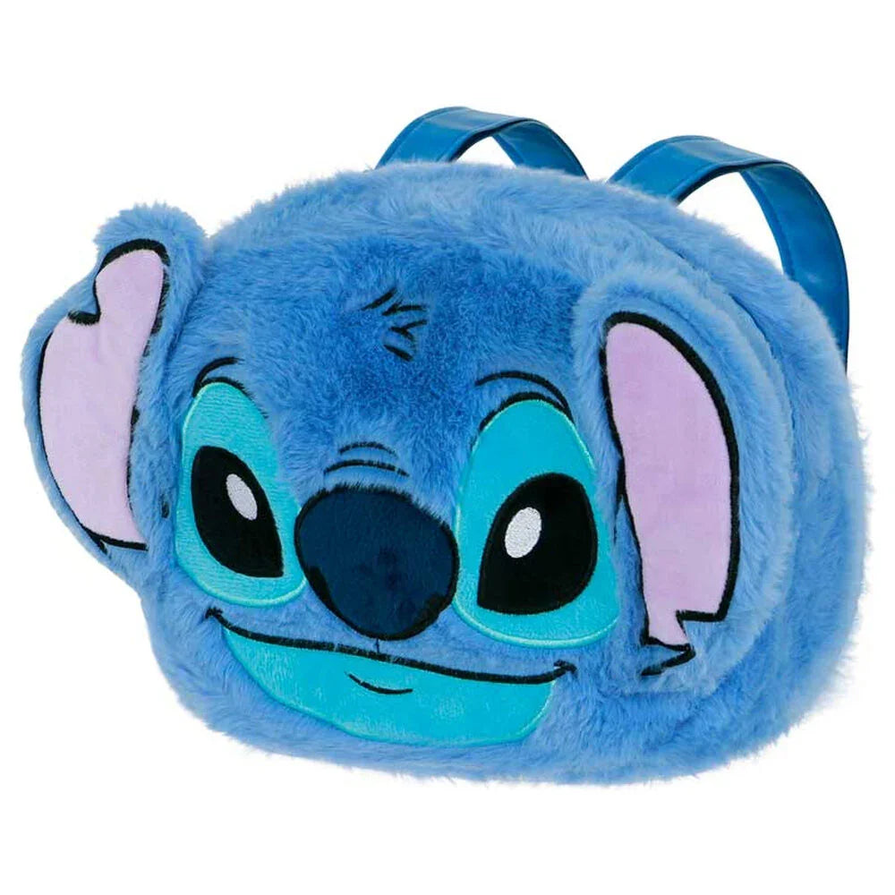 Disney Stitch Heart Plush Backpack bag Nerdscape