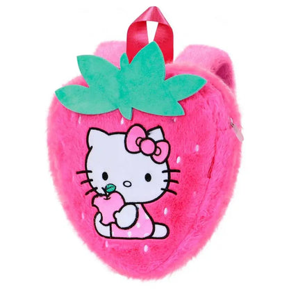 Hello Kitty Strawberry plush backpack Nerdscape