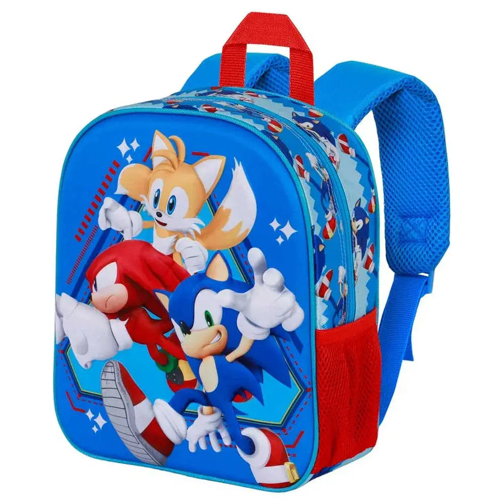 Sonic the Hedgehog Heroes 3D backpack 30cm Nerdscape