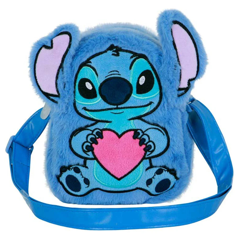 Disney Stitch Heart Plush bag Nerdscape