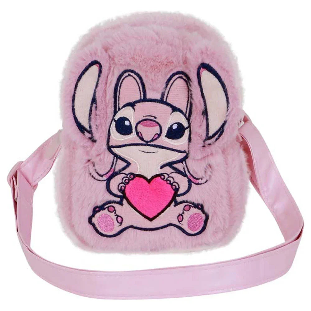 Disney Stitch Disney Angel Heart plush bag Nerdscape