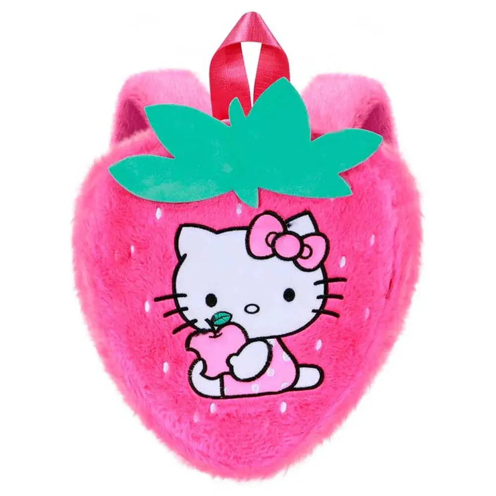 Hello Kitty Strawberry plush backpack Nerdscape