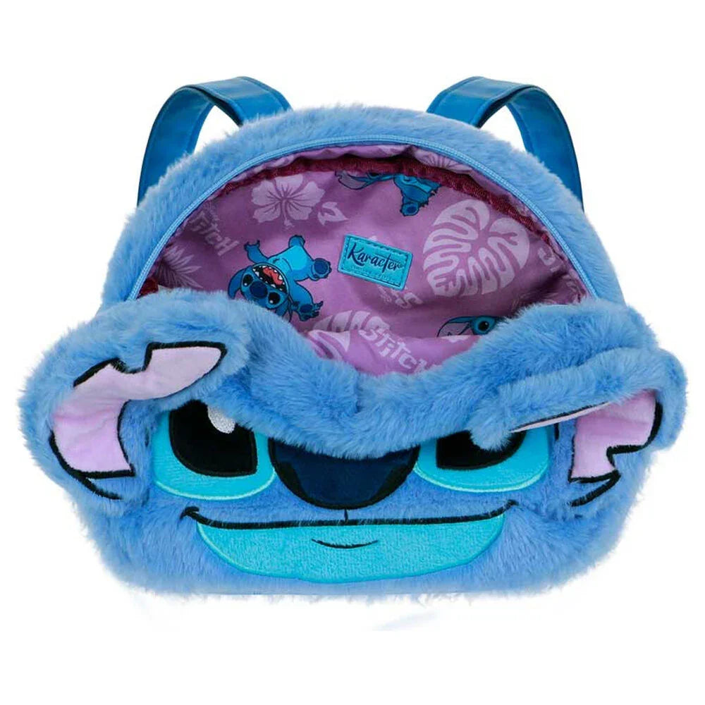 Disney Stitch Heart Plush Backpack bag Nerdscape