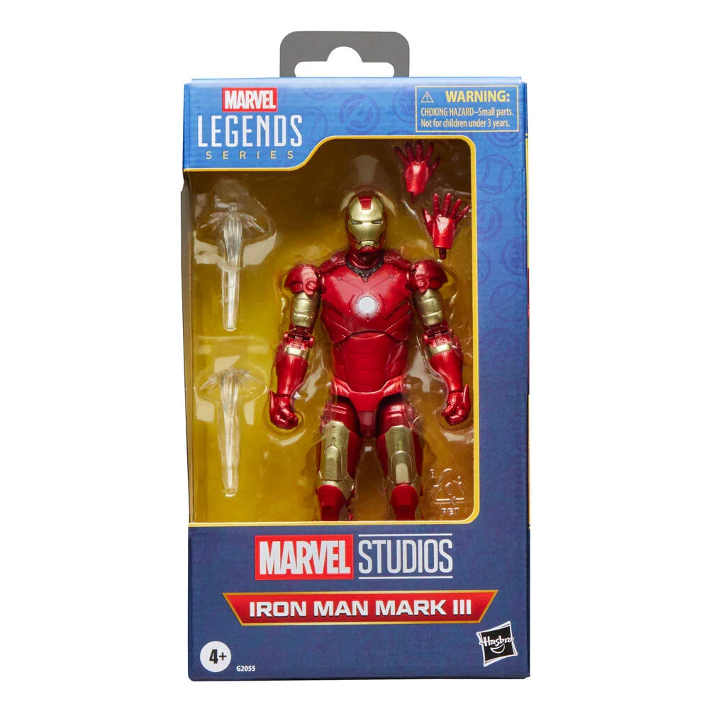 Marvel Legends Iron Man Mark III Figura da Collezione 15cm - Nerdscape Nerdscape