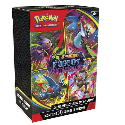 American Pokemon Phantasmal Flames Booster Bundle Collectible Card game latin