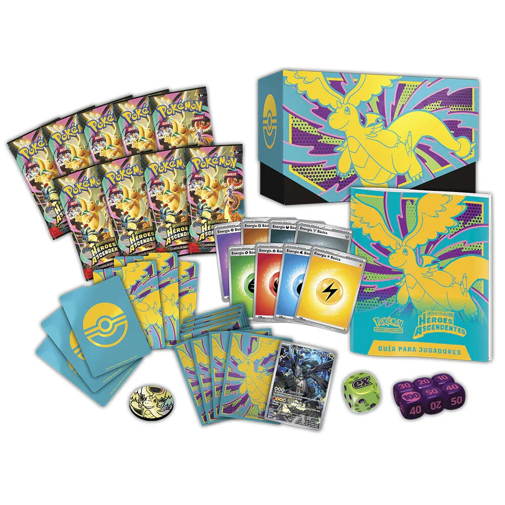 Spanish Pokemon Ascended Heroes elite trainer case Nerdscape