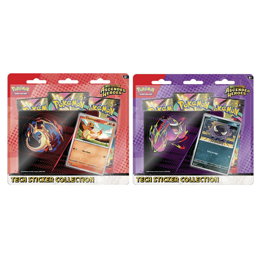 English Pokemon Q1 Tech Sticker Ascended Heroes Bustina Sorpresa - Nerdscape Nerdscape