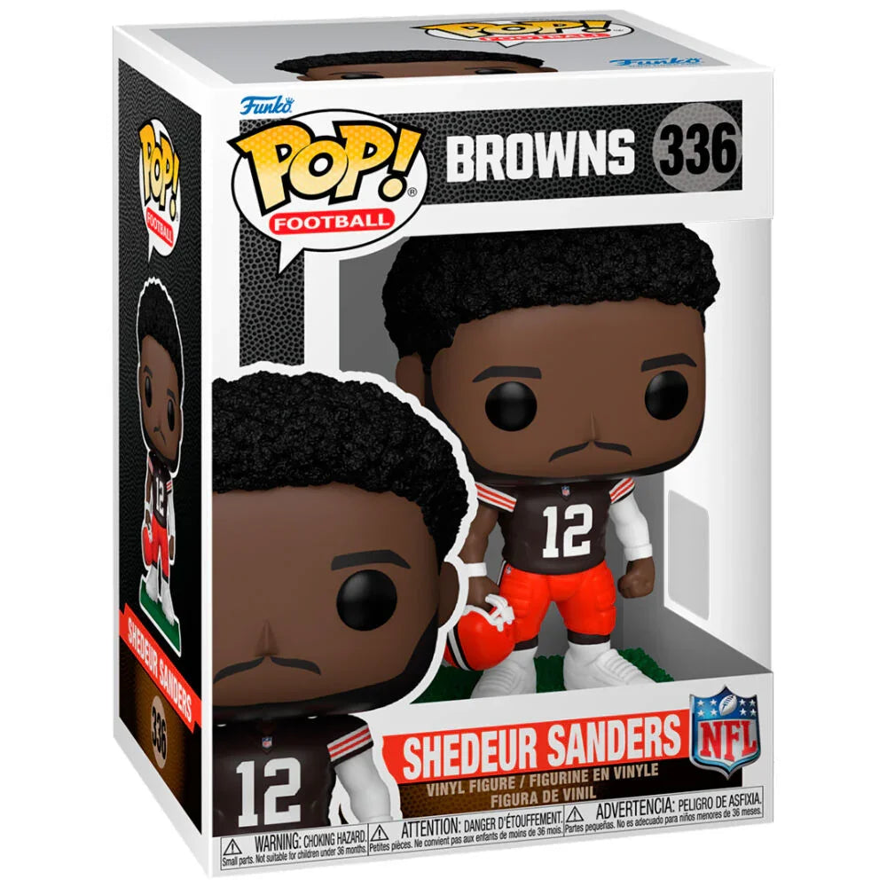 POP figure NFL Browns Shedeur Sanders Nerdscape