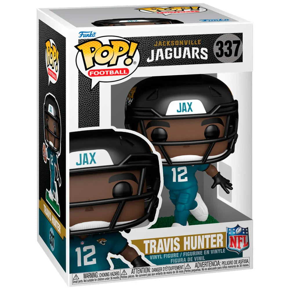 POP figure NFL Jacksonville Jaguars Travis Hunter Nerdscape