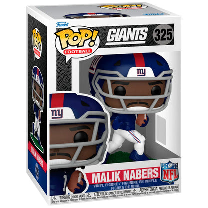 POP figure NFL Giants Malik Nabers Nerdscape