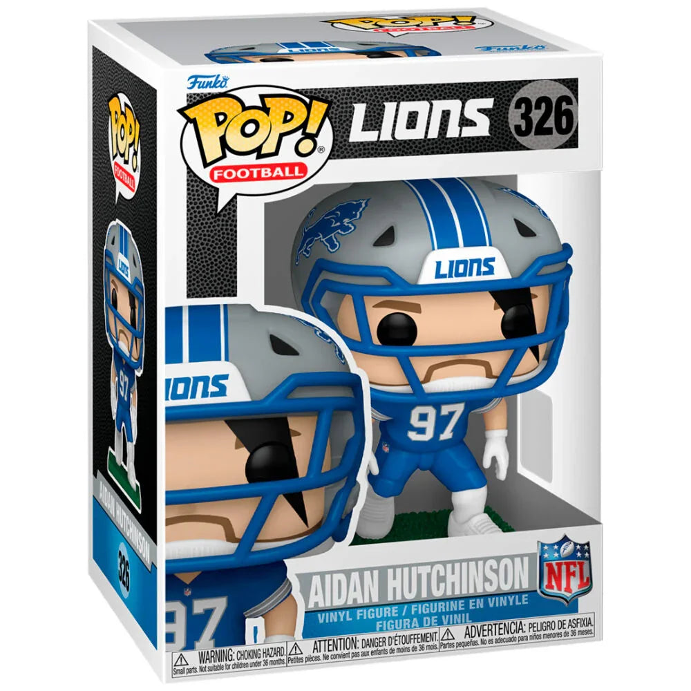 POP figure NFL Lions Aidan Hutchinson Nerdscape