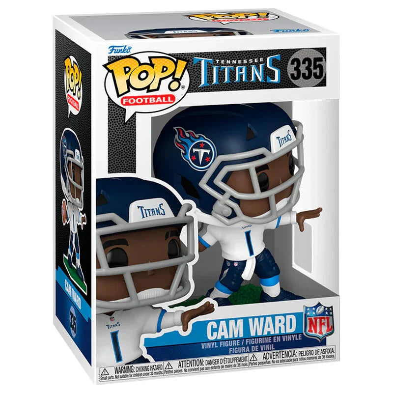 POP figure NFL Tennesse Titans Cam Ward Nerdscape