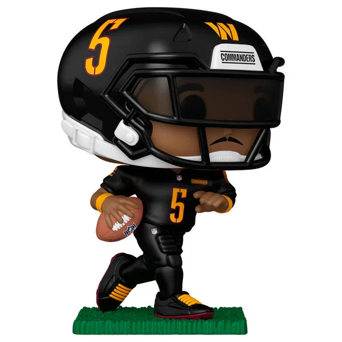 POP figure NFL Washington Commanders Jayden Daniels Nerdscape