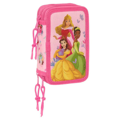 Disney Princess triple pencil case 37pcs Nerdscape