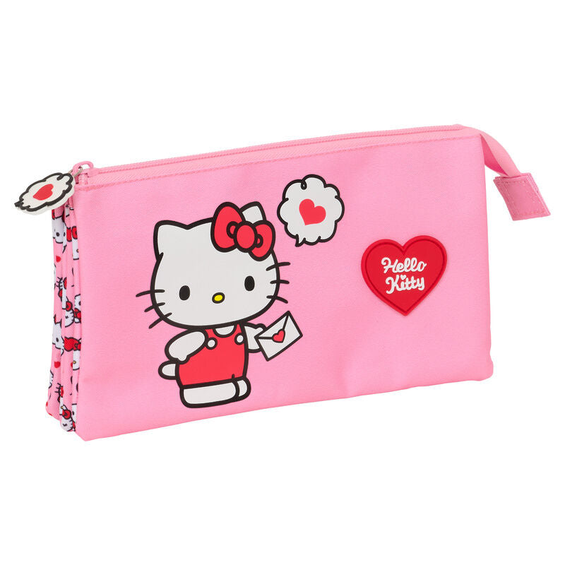 Hello Kitty triple pencil case Nerdscape