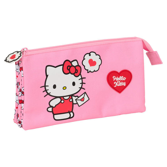 Hello Kitty triple pencil case Nerdscape