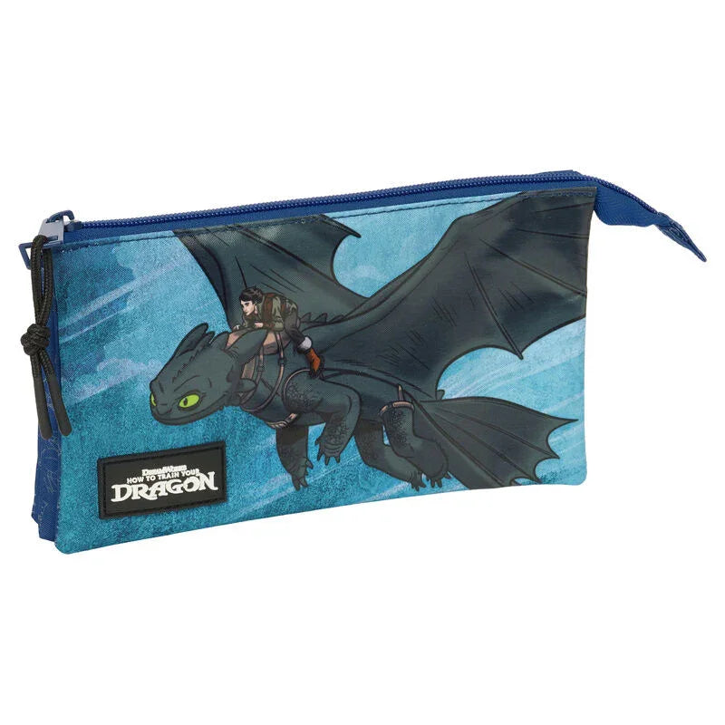 How to Train Your Dragon triple pencil case Nerdscape