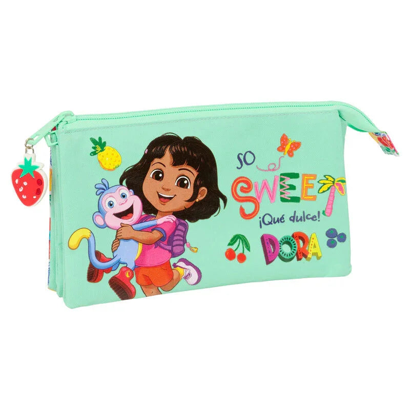 Dora the Explorer triple pencil case Nerdscape