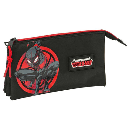 Marvel Spiderman Miles Morales tripe pencil case Nerdscape