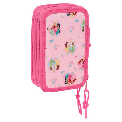 Disney Princess triple pencil case 37pcs Nerdscape