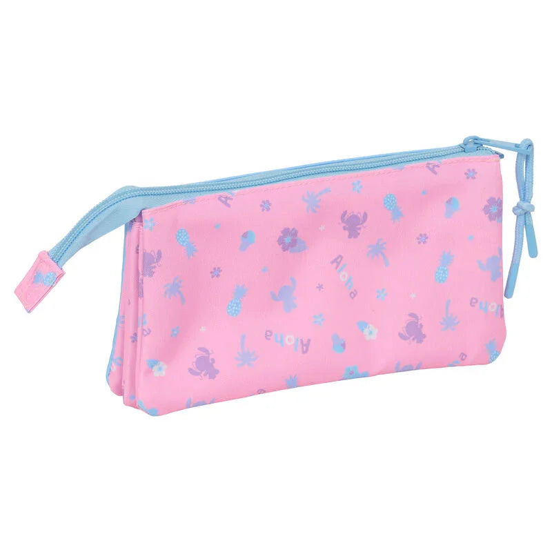 Disney Stitch Bright triple pencil case Nerdscape