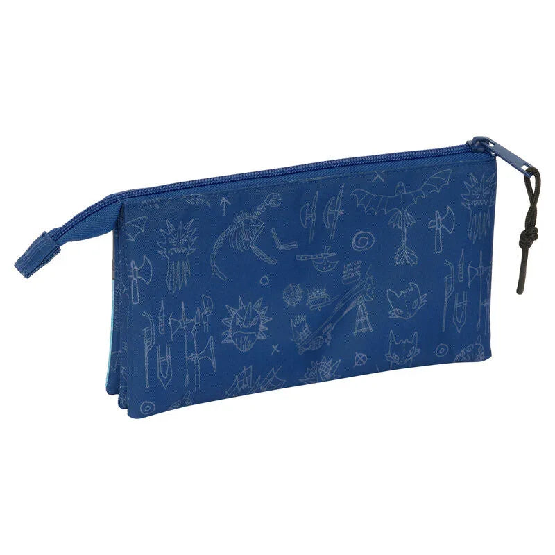 How to Train Your Dragon triple pencil case Nerdscape