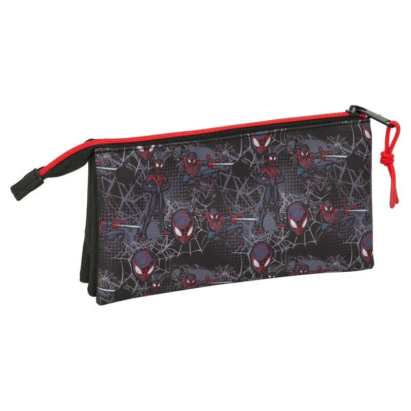 Marvel Spiderman Miles Morales tripe pencil case Nerdscape