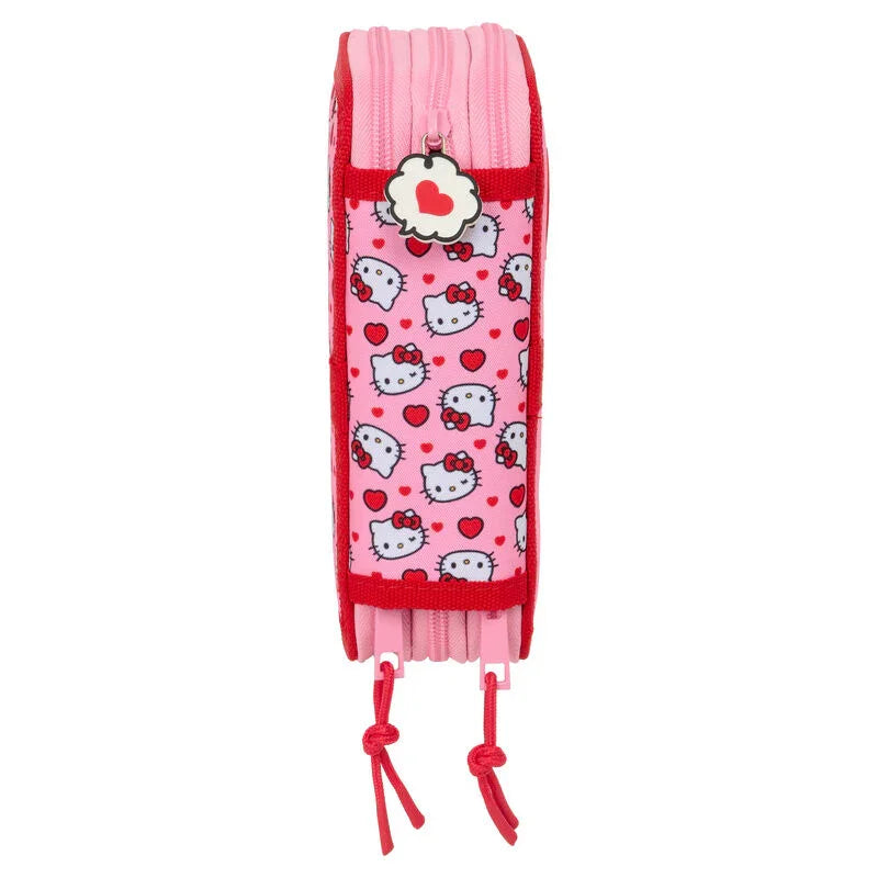 Hello Kitty triple pencil case 37pcs Nerdscape
