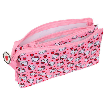 Hello Kitty triple pencil case Nerdscape