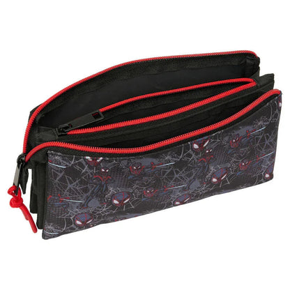 Marvel Spiderman Miles Morales tripe pencil case Nerdscape