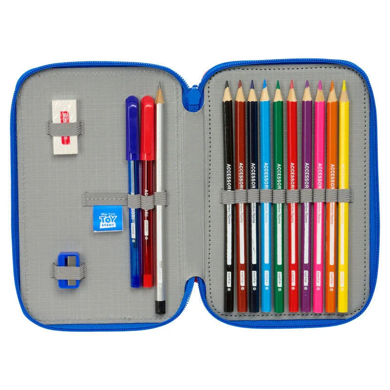 Disney Pixar Toy Story Good Vibes double pencil case 29pcs Nerdscape