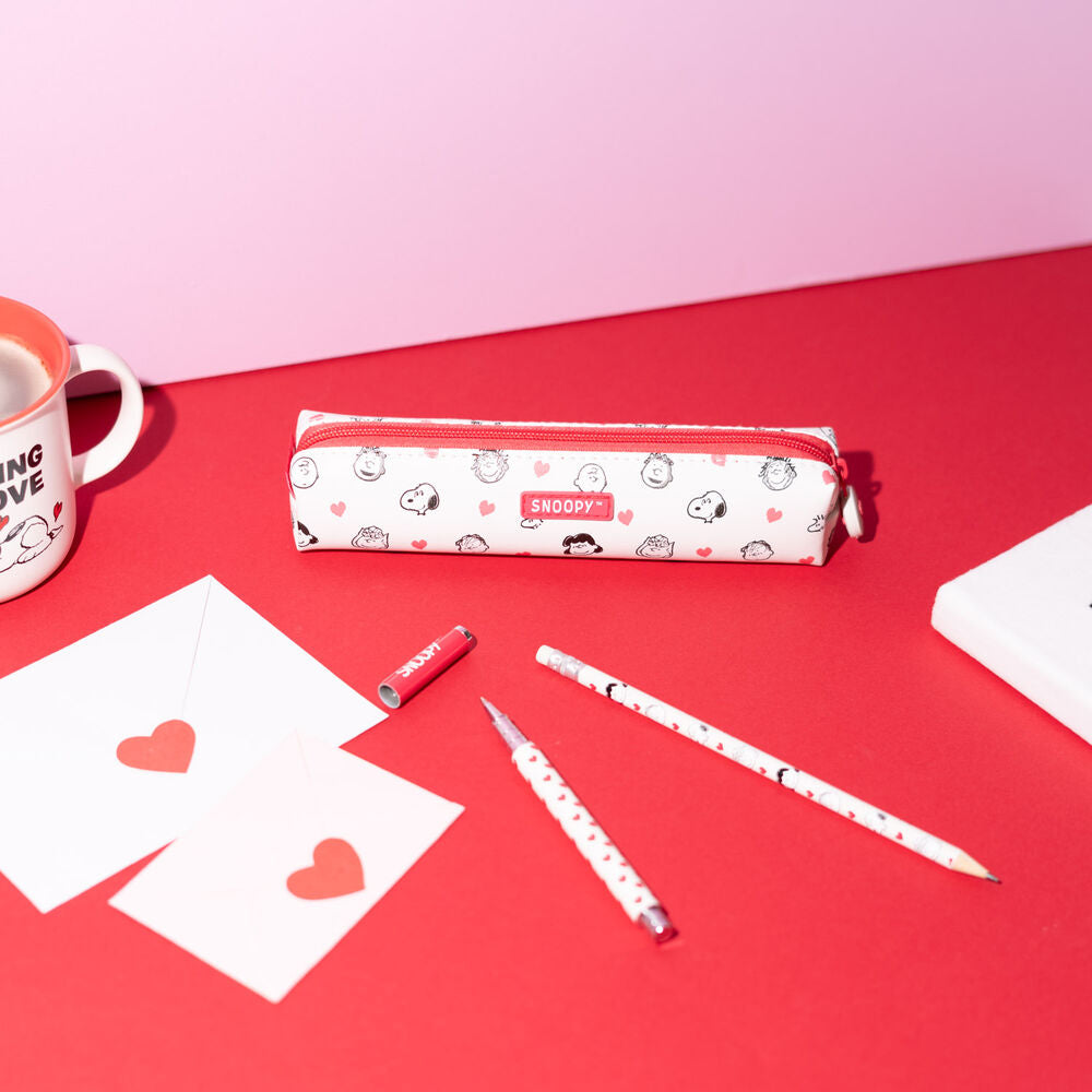 Peanuts Snoopy Pencil case + pen and pencil Nerdscape