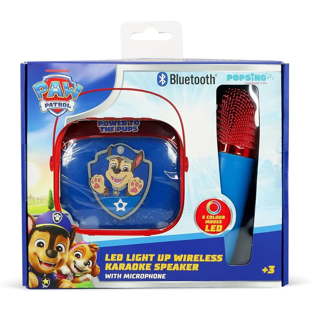 Paw Patrol LED Karaoke Speaker and Microphone Nerdscape