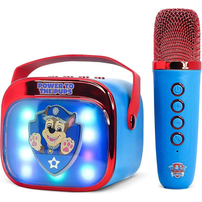 Paw Patrol LED Karaoke Speaker and Microphone Nerdscape