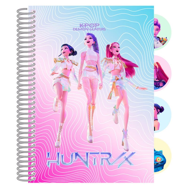 Demon Hunters Kpop A6 notebook - Nerdscape