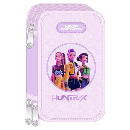 Demon Hunters Kpop Iconic triple pencil case 37pcs - Nerdscape