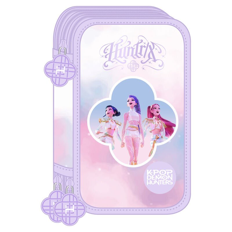 Demon Hunters Kpop Artist triple pencil case 37pcs - Nerdscape