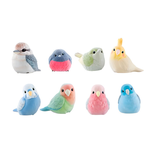 Figurines assorties Mofu Mofu Tenori Friends Bird de 4 cm