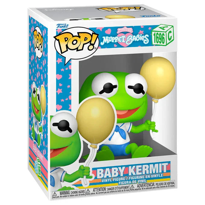 Funko Pop! Muppet Babies Baby Kermit - Figura da Collezione Vinyl Nerdscape